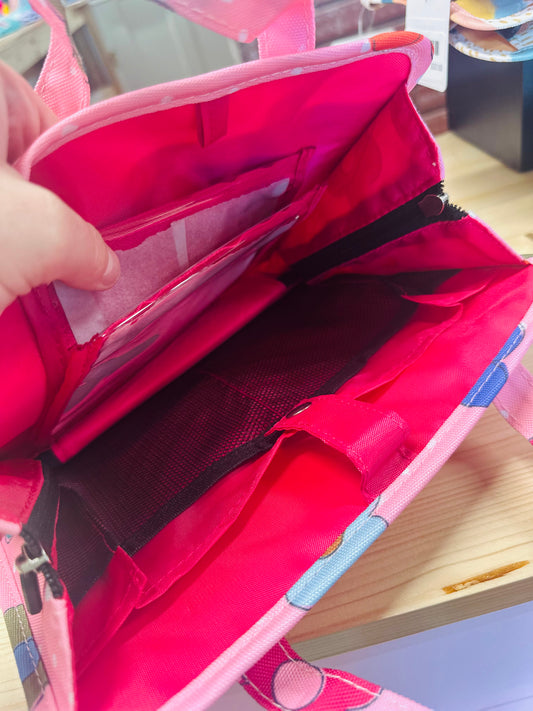 Pink & Flowers Bible Carrier Bag