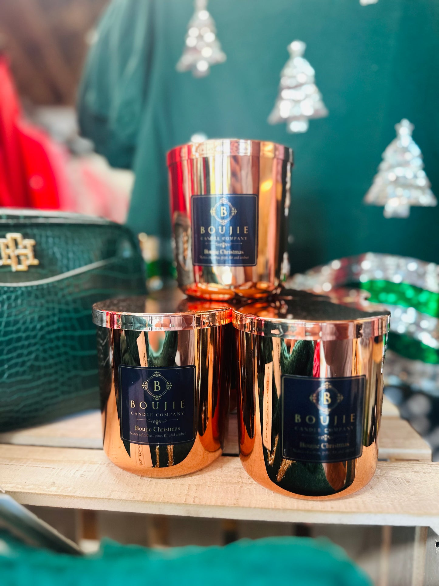 Boujee Christmas Candle