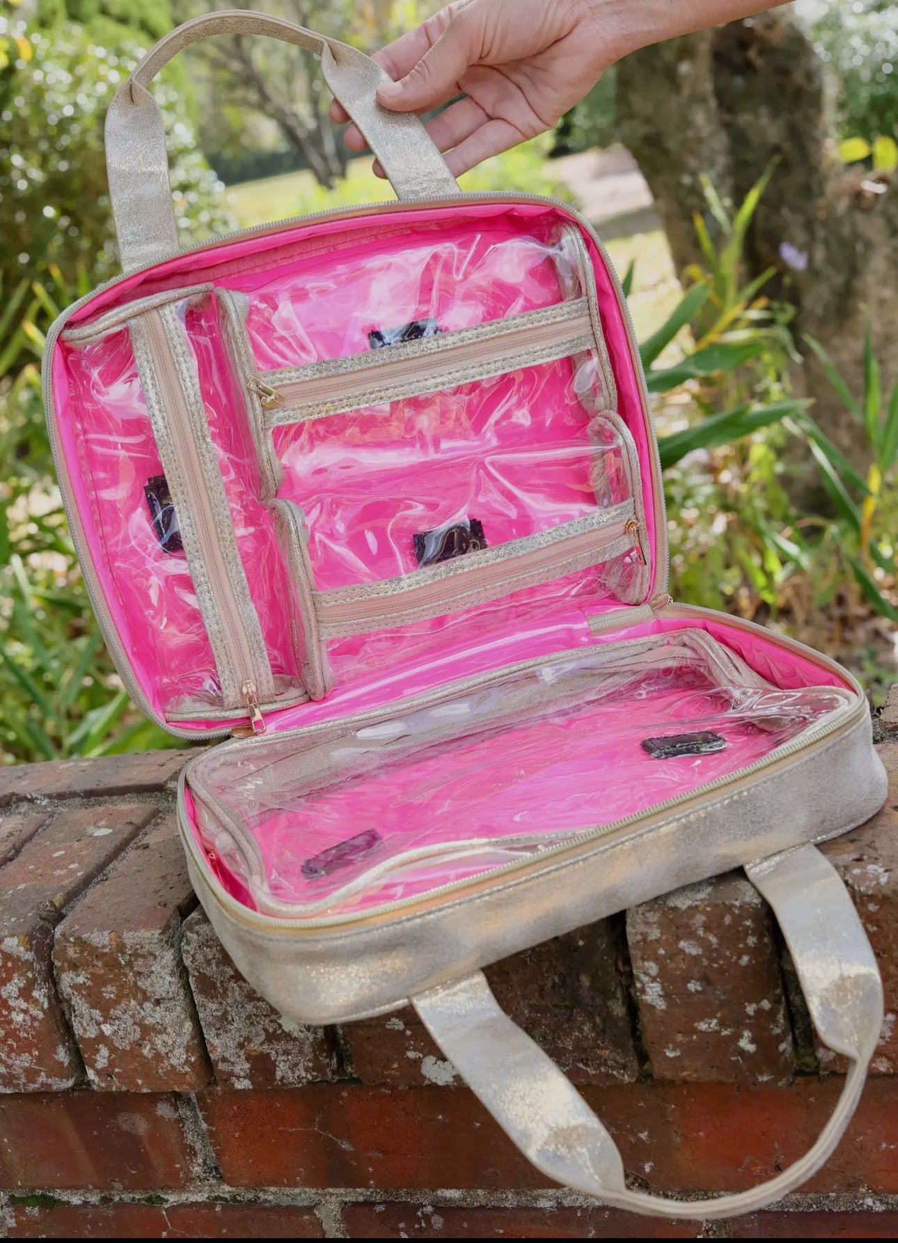 Caroline Hill Large Makeup Bag