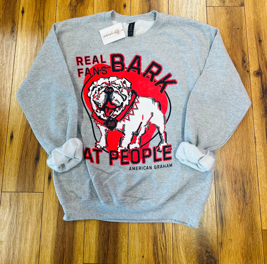 Real Fans Bark Sweatshirt