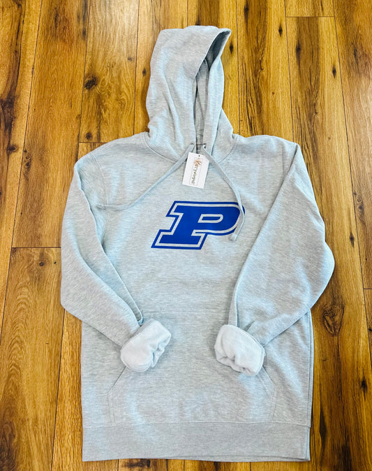 Gray "P" Hoodie