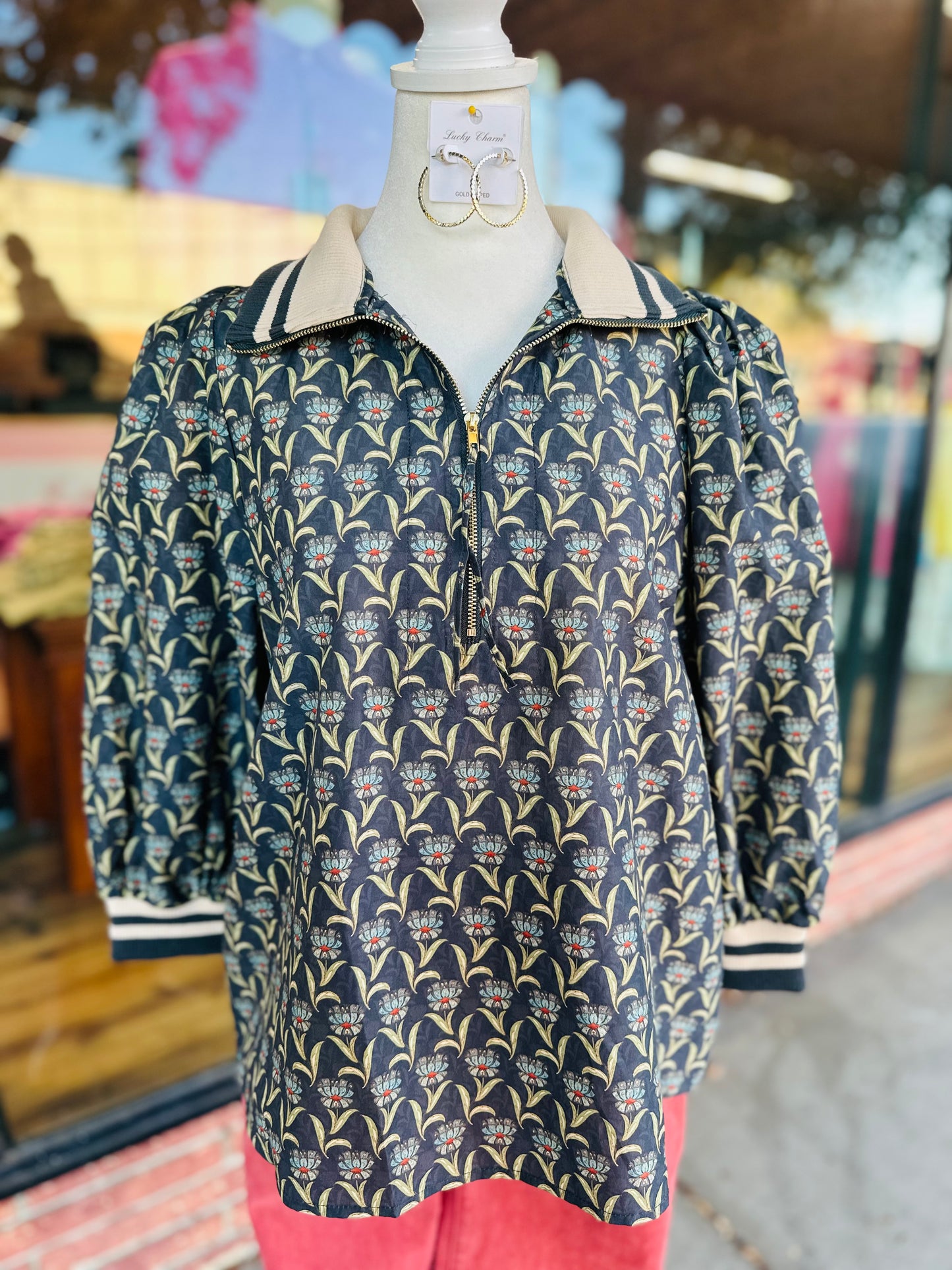 Midnight 3 Q-zip Top