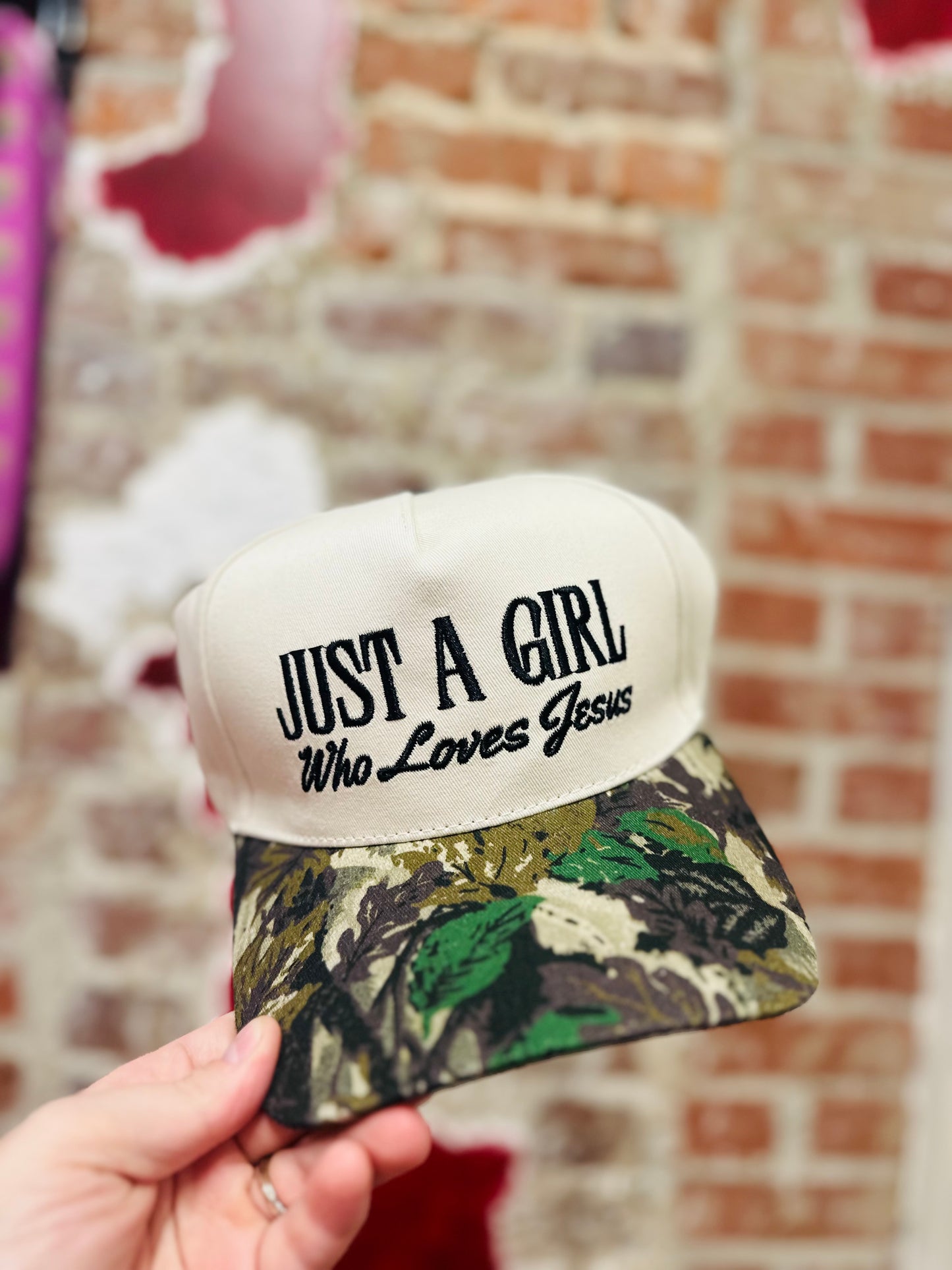 Just A Girl Hat