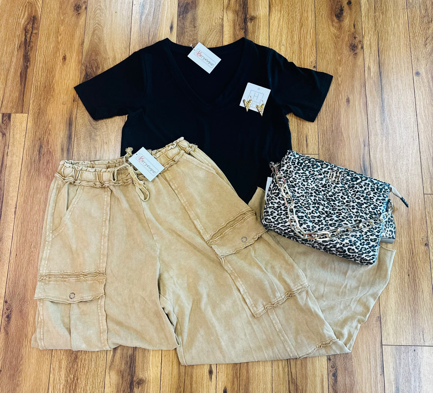 Latte Washed Pants