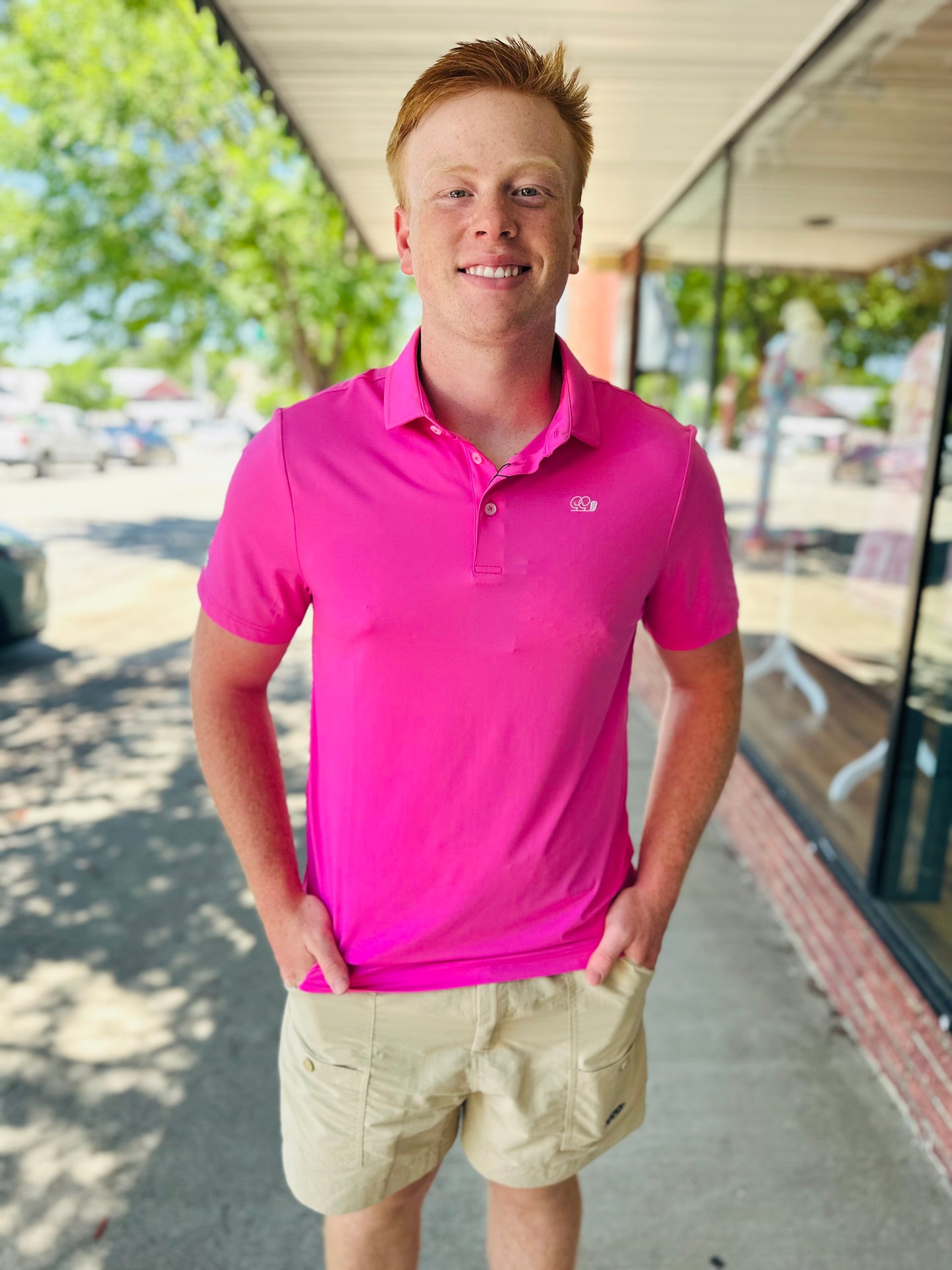 Cosmo Pink Polo