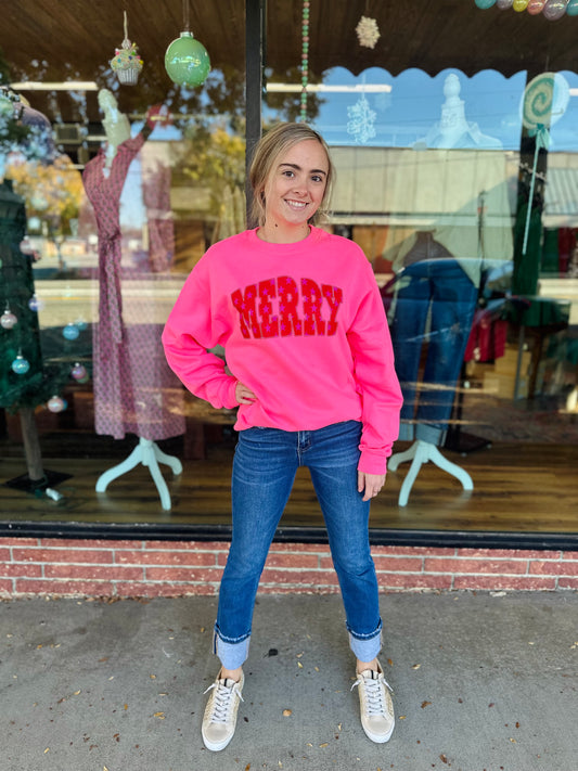 Pink Merry Sweatshirt