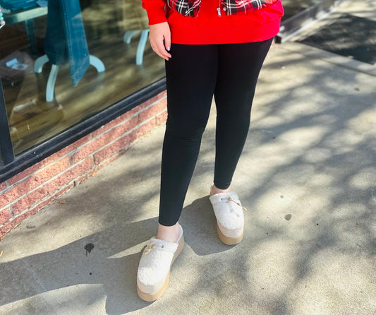 Thick Black Leggings