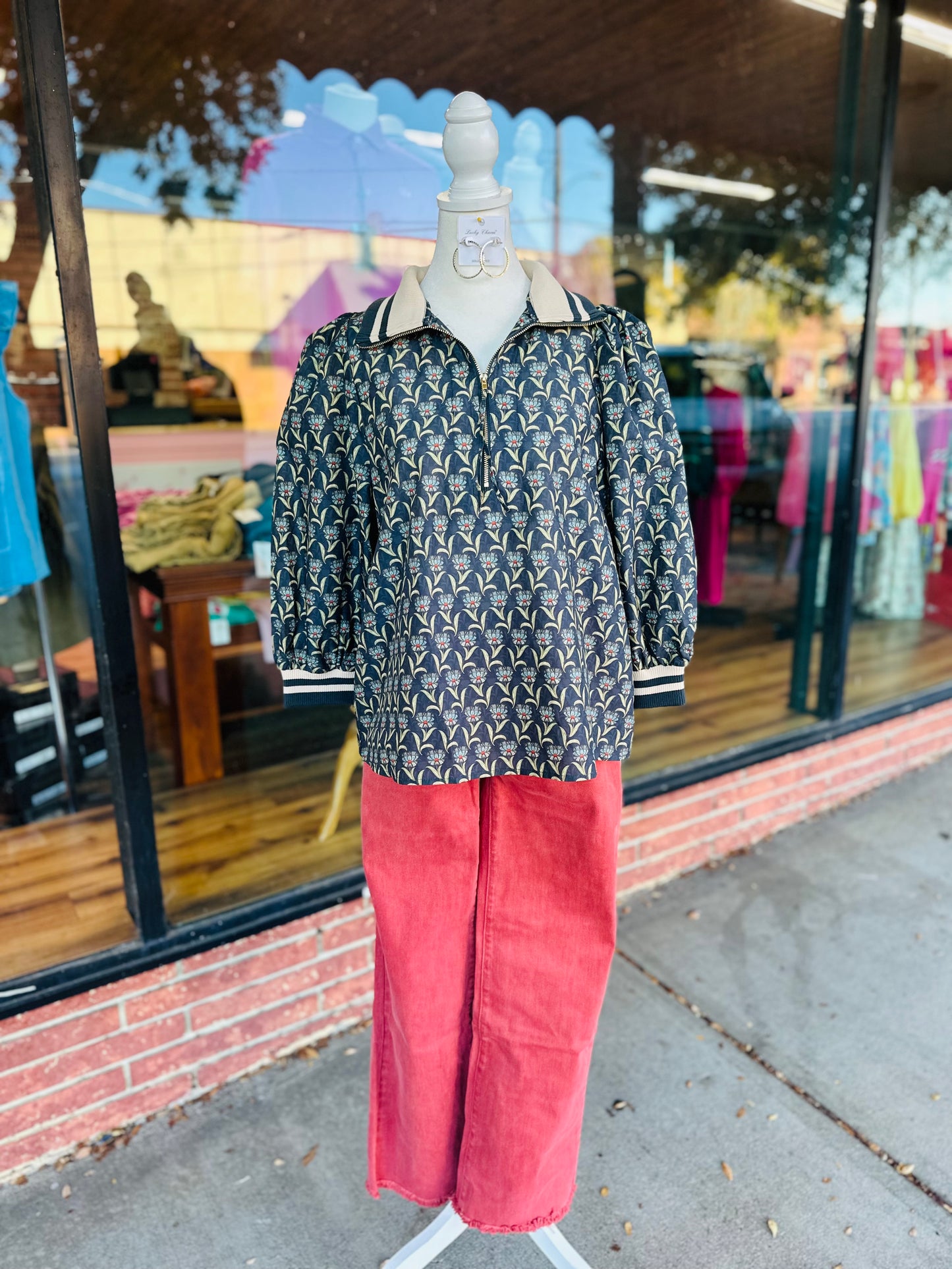 Midnight 3 Q-zip Top