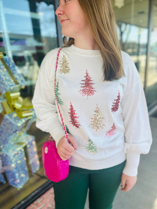 White Christmas Tree