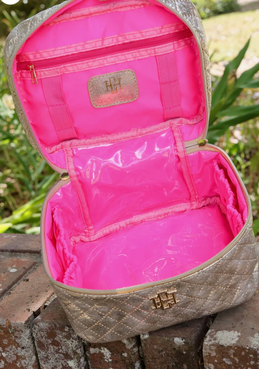Caroline Hill Hampton Train Makeup Bag