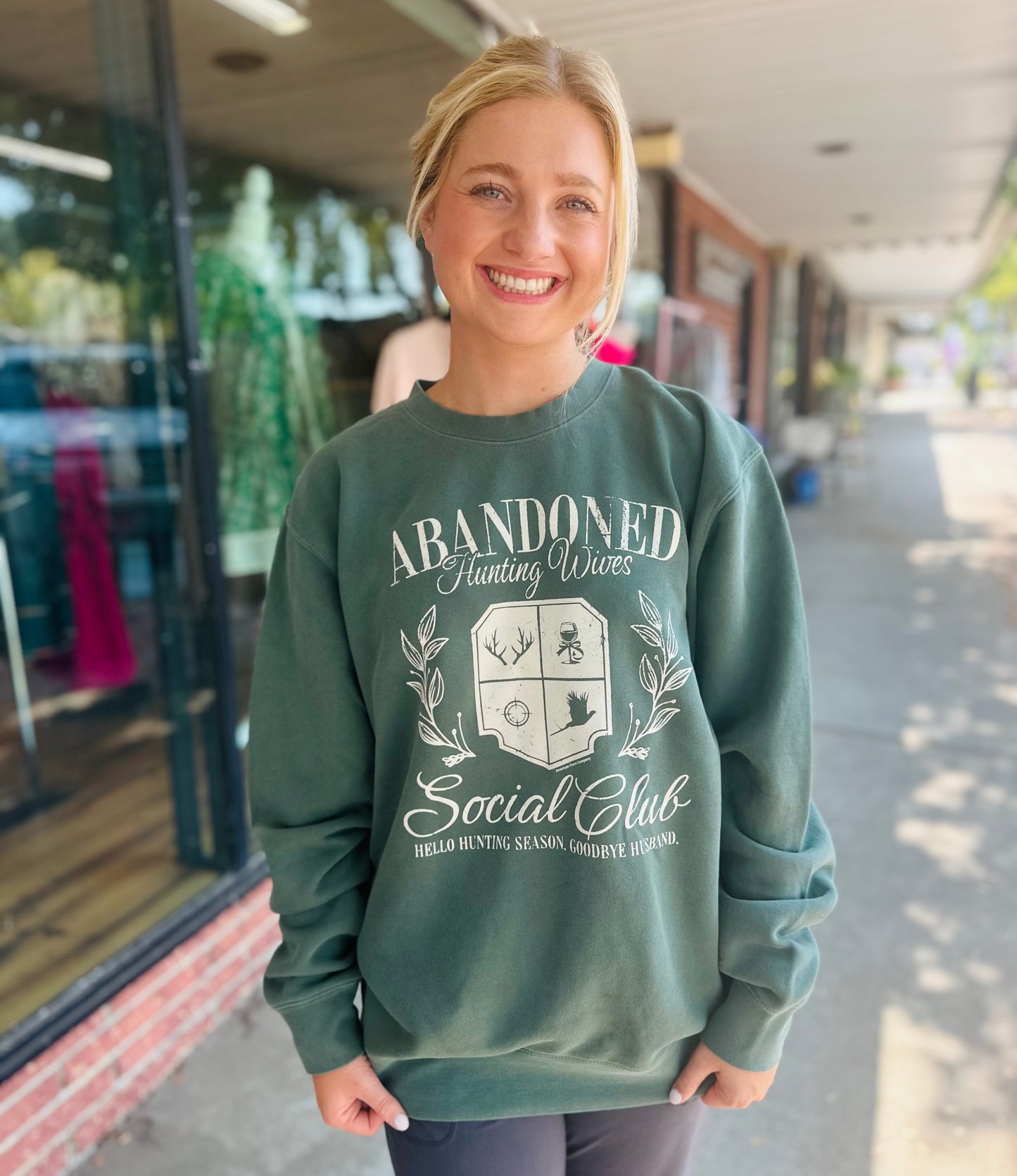 Abandoned Hunting Wife Sweatshirt