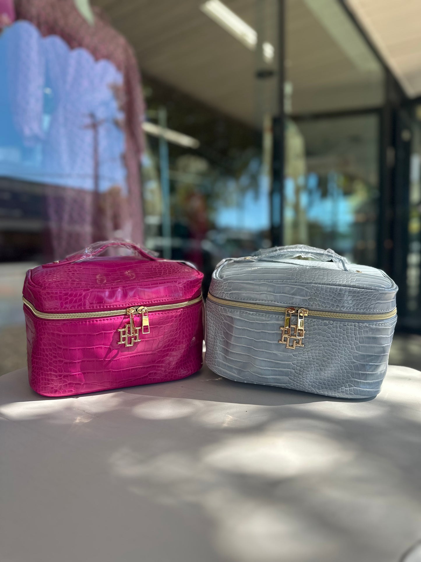 Hampton Train Makeup Bag