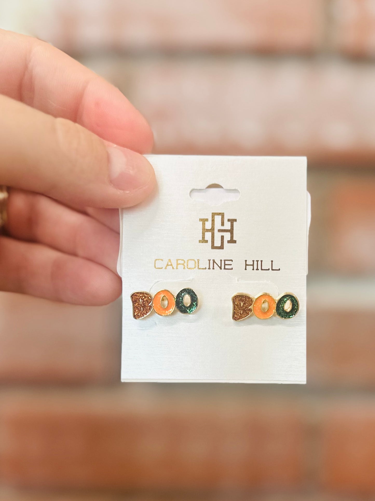 BOO earrings