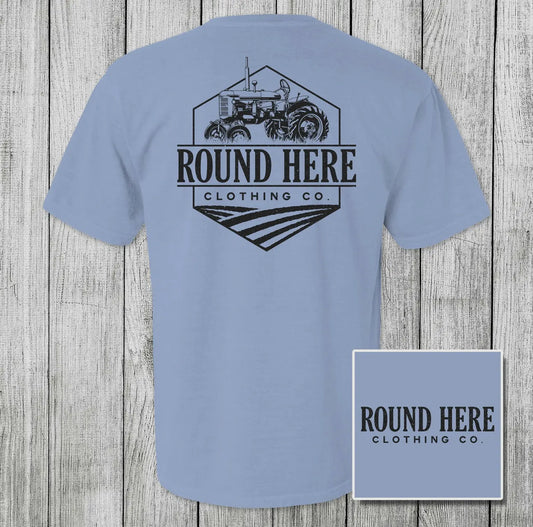 Washed Denim Tractor Tee