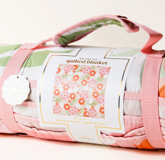 On-The-Go Quilted Beach Blanket