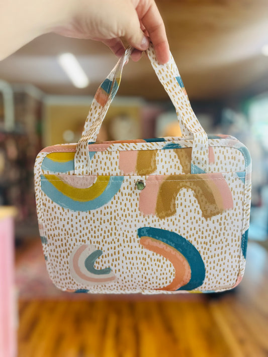 Neutral Rainbow Bible Carrier