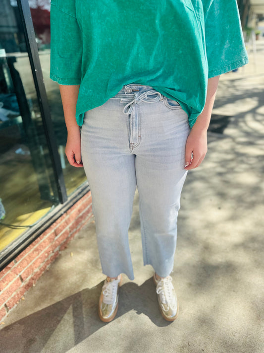 Ella High Rise Cropped Jeans