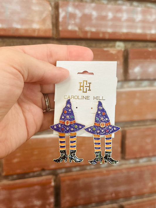 Witch Leg Earrings