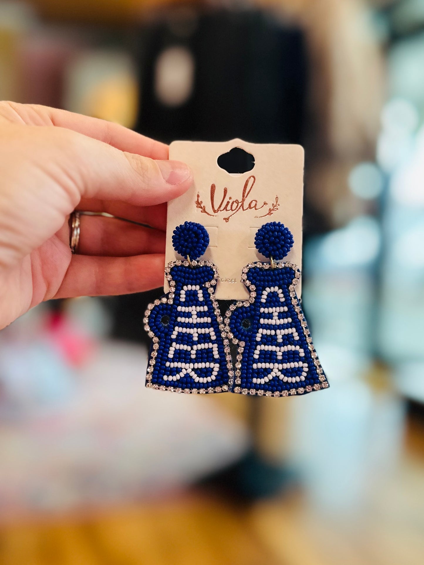Megaphone earrings