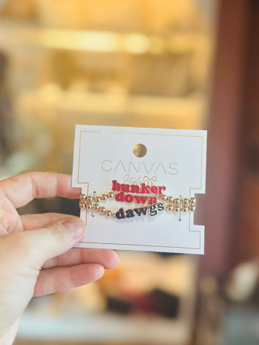 Hunker Down Dogs Bracelet