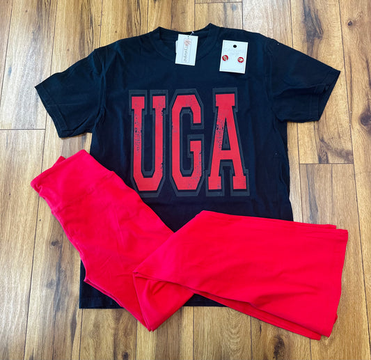 UGA Black Tshirt